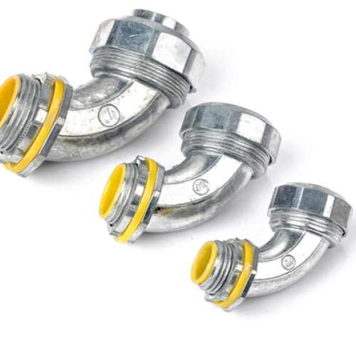 Conector curvo