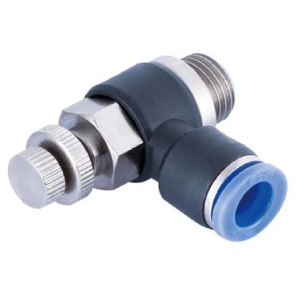 Control de flujo con salida de manguera