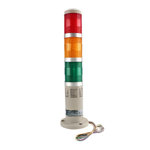 Baliza con buzzer de tres colores