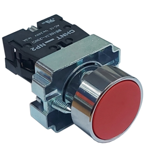 Pulsador base met&aacute;lica