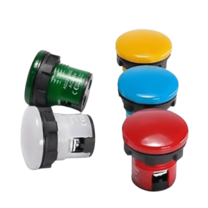 Piloto LED redondo tipo hongo