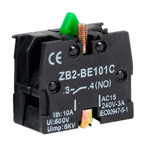 Bloque auxiliar para pulsador